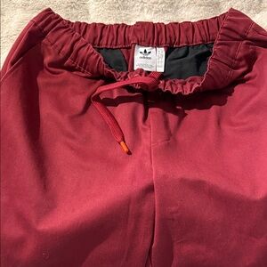 Adidas Burgundy Jogger Pants